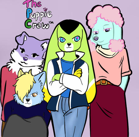 Original characters piece inspired by The Breakfast Club